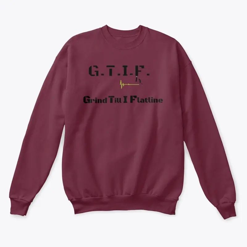 G.T.I.F. - Crewneck - (Blk)